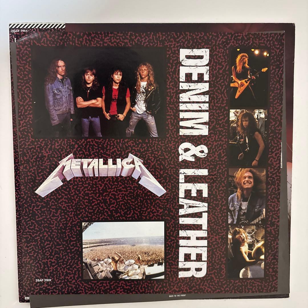 メタリカ　メタルマスター　国内盤レコード　帯付　特典カラー・ピンナップ付