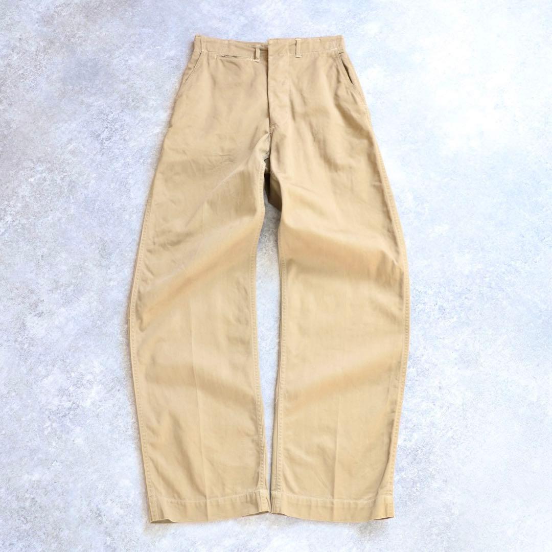 50s USMC MILITARY ヴィンテージ ミリタリー チノパン 米軍実物