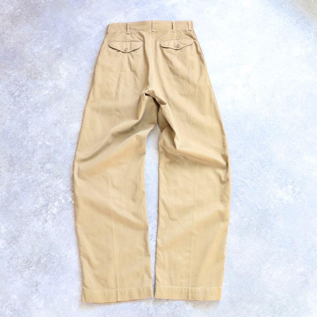 50s USMC MILITARY ヴィンテージ ミリタリー チノパン 米軍実物
