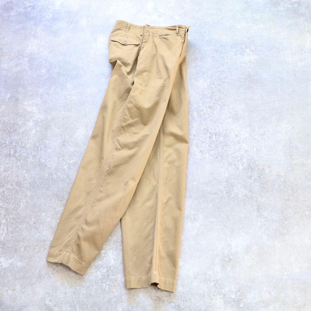 50s USMC MILITARY ヴィンテージ ミリタリー チノパン 米軍実物