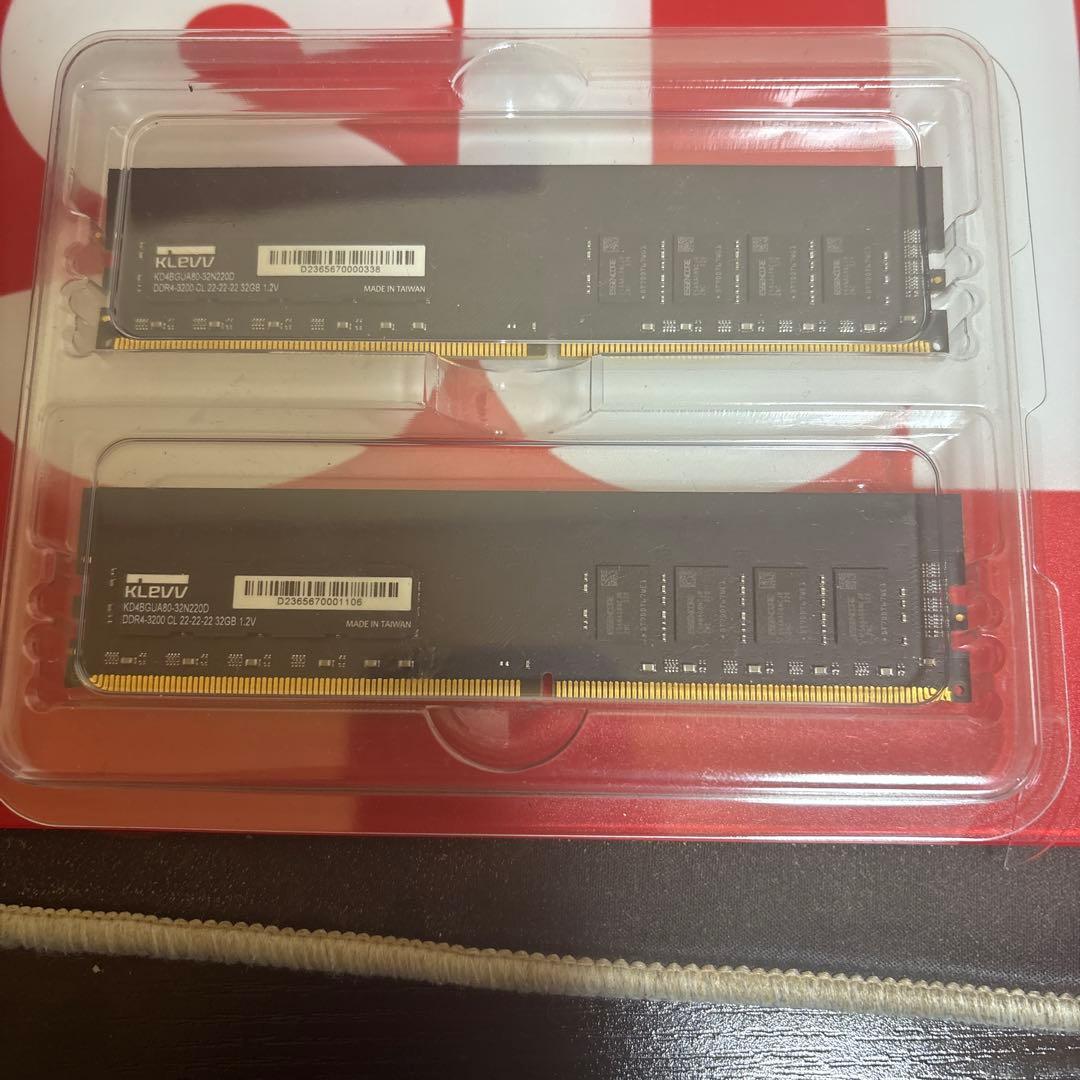 ddr4-3200 32gb × 2枚