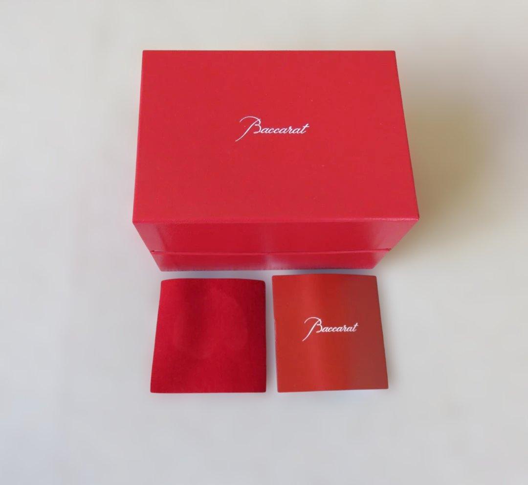 Baccarat　バカラ　招き猫　クリア