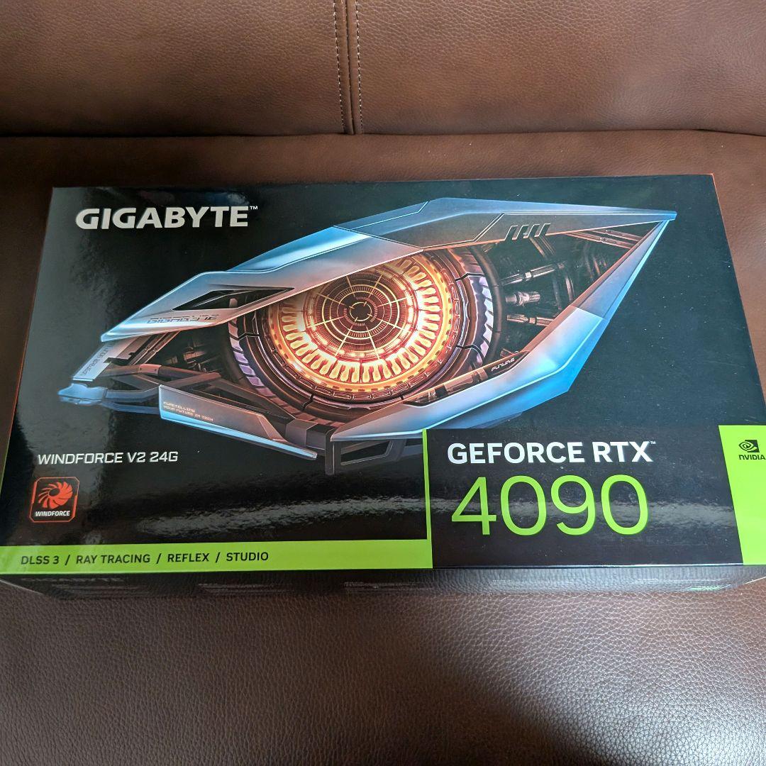 【保証あり】GIGABYTE GEFORCE RTX4090 WINDFORCE