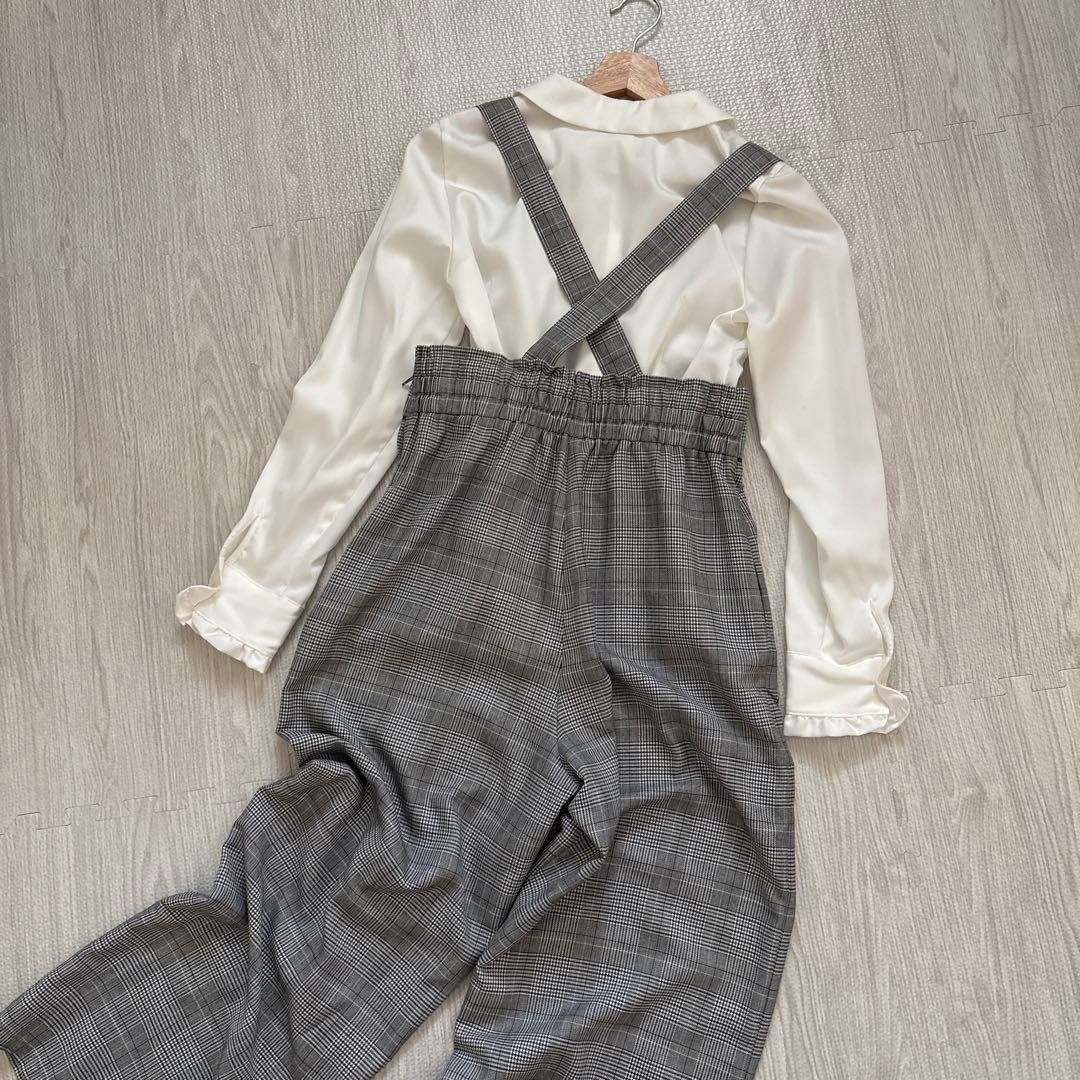 ELLE EN NOIR 165 女の子 パンツスーツ 5点セットアップ