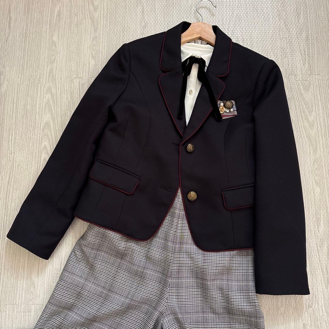 ELLE EN NOIR 165 女の子 パンツスーツ 5点セットアップ