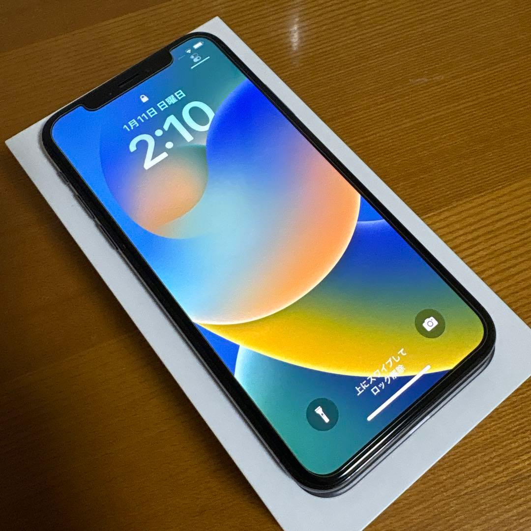Apple iPhone X 64GB スペースグレイ