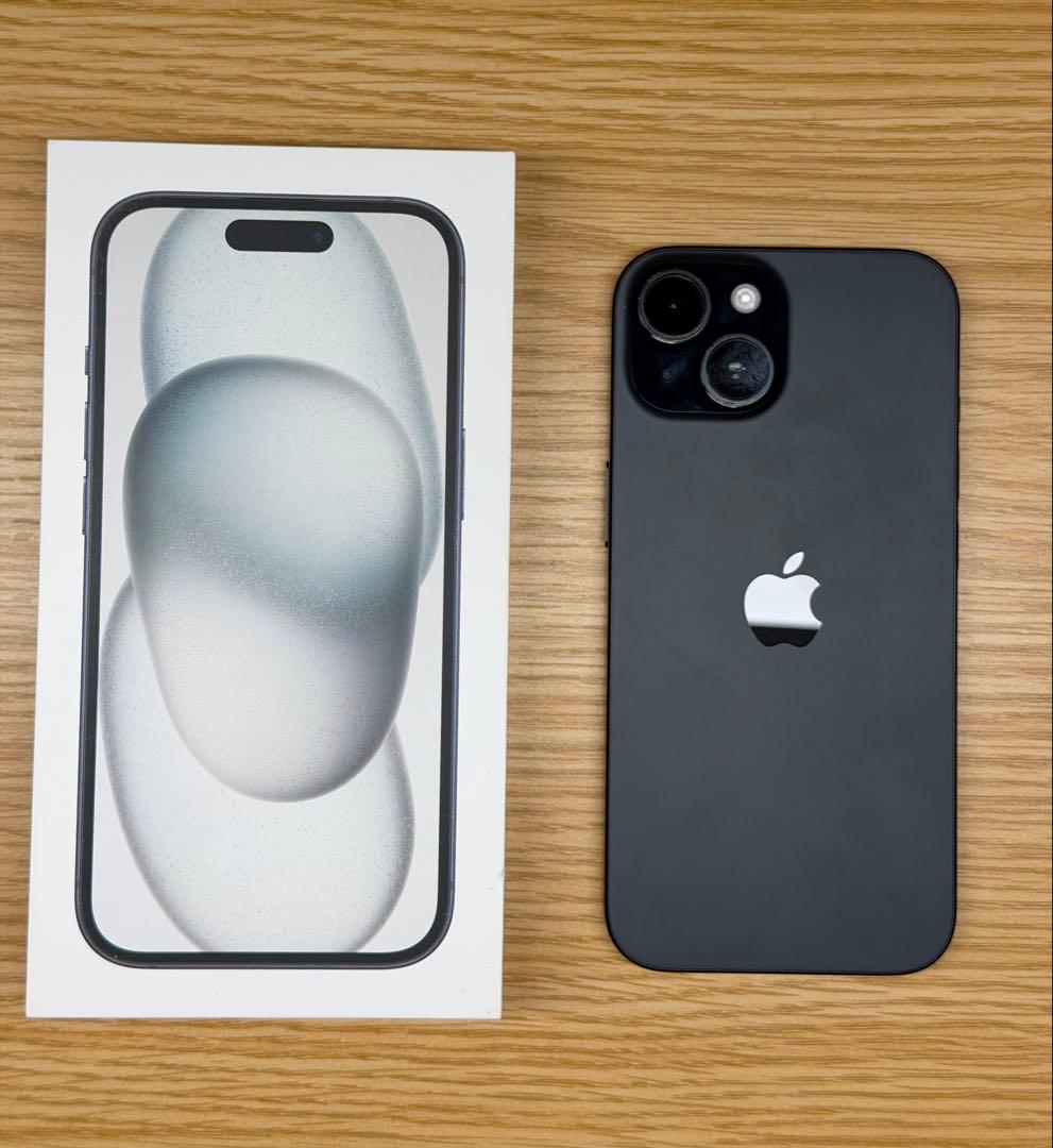 Apple iPhone15 ブラック 本体 128GB