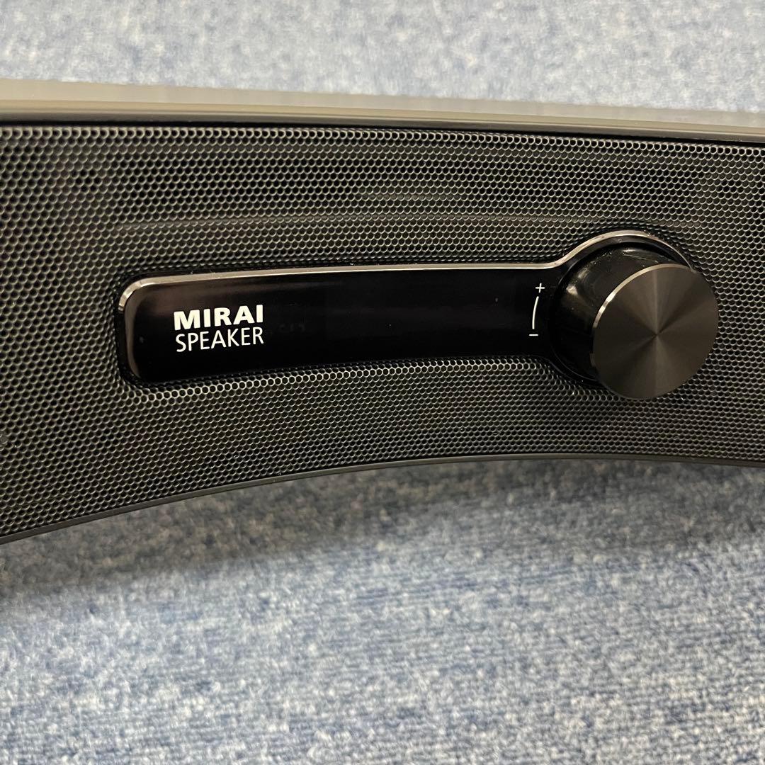 ミライスピーカー ステレオ SF-MIRAIS6 光デジタル対応 リモコン付