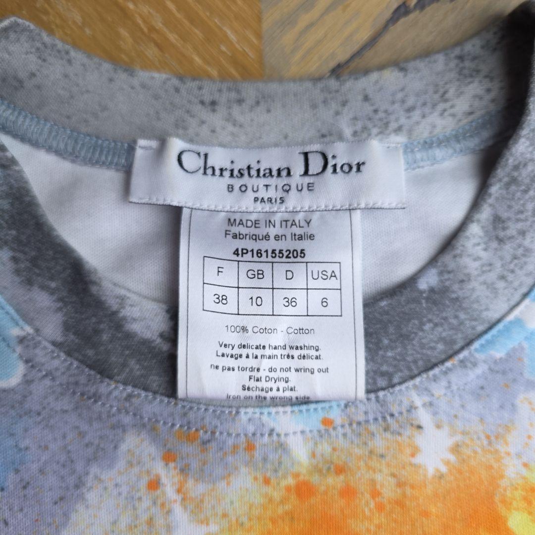 Christian Dior グラフィティ Tシャツ 38　超美品　y16