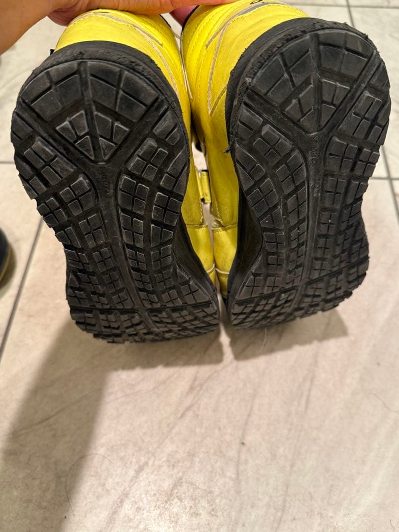 asics ウィンジョブCP601 G-TX 安全靴フラッシュイエロー×ブラック