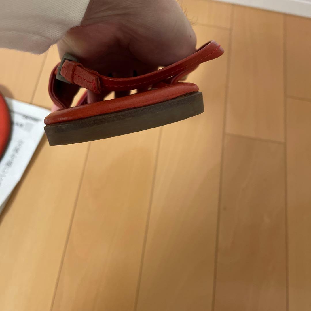 正規品　PRADA プラダ　レザー ストラップ サンダル 7.5 7 1/2