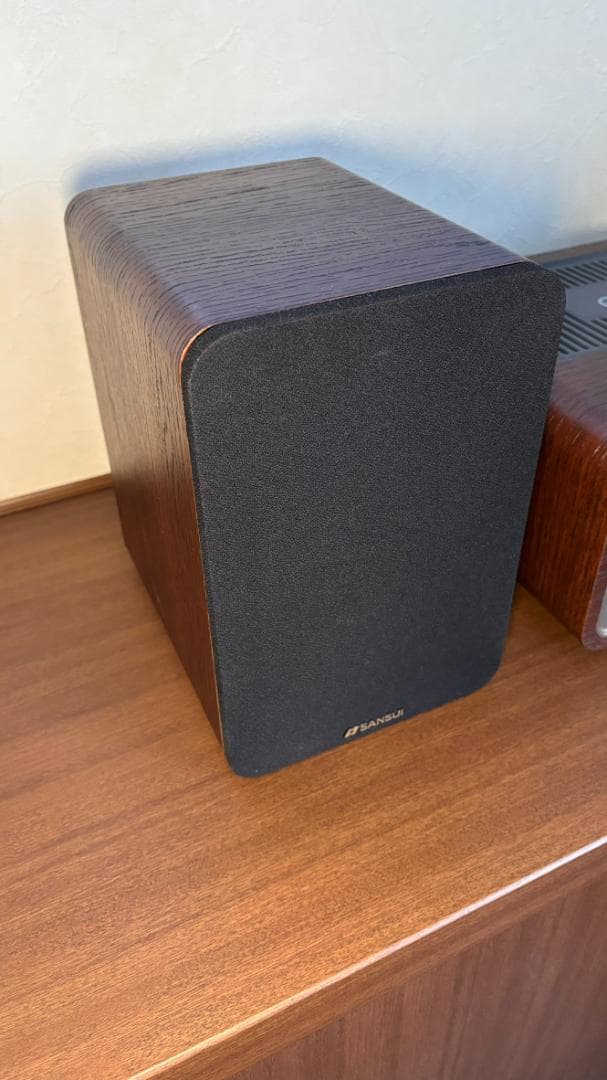 SANSUI 真空管アンプ搭載 SMC-300BT CDステレオシステム 極美品