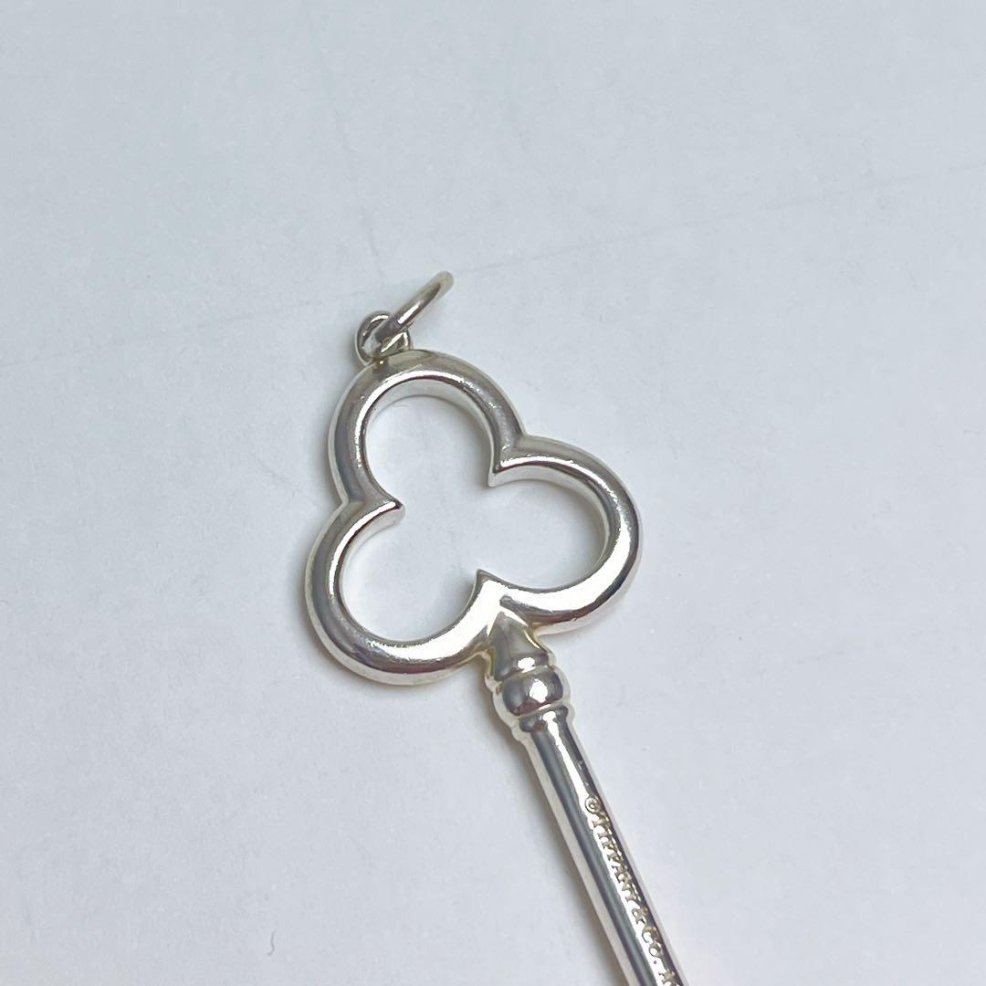 ティファニー　クローバー　キー　チャーム　ペンダント　925