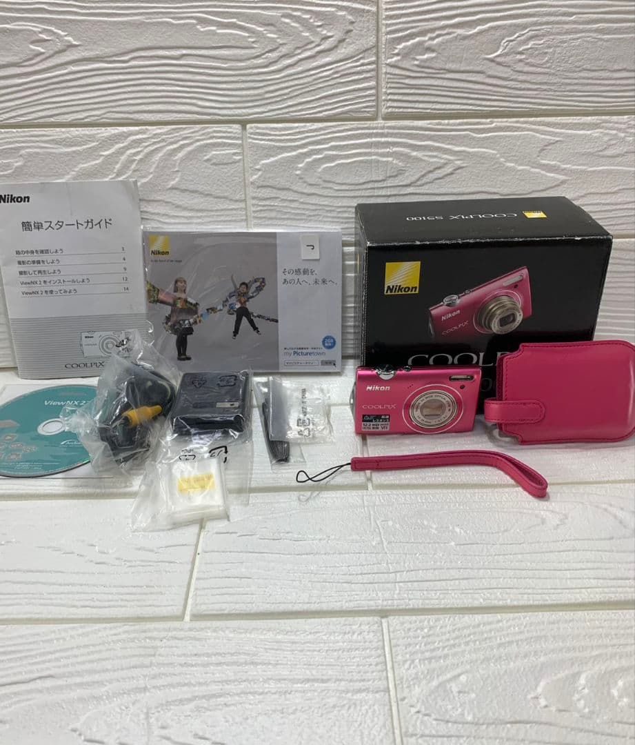 Nikon ニコン COOLPIX S5100 コンパクト　デジカメ　ピンク