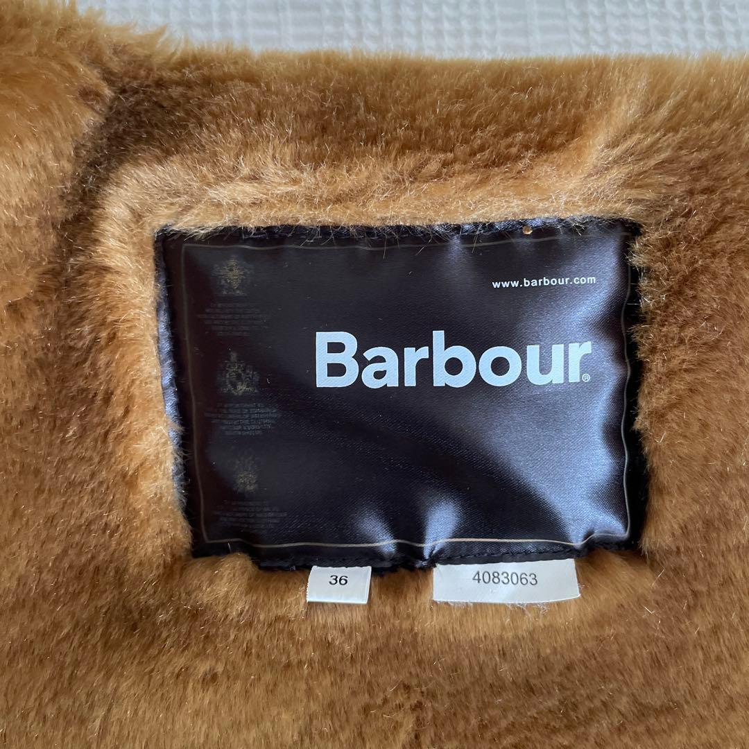 Barbour ブラウン ベスト サイズ36 バブアー