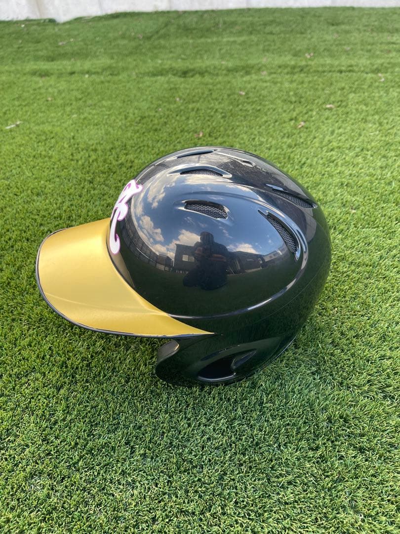 0910ミズノ軟式野球用ヘルメット