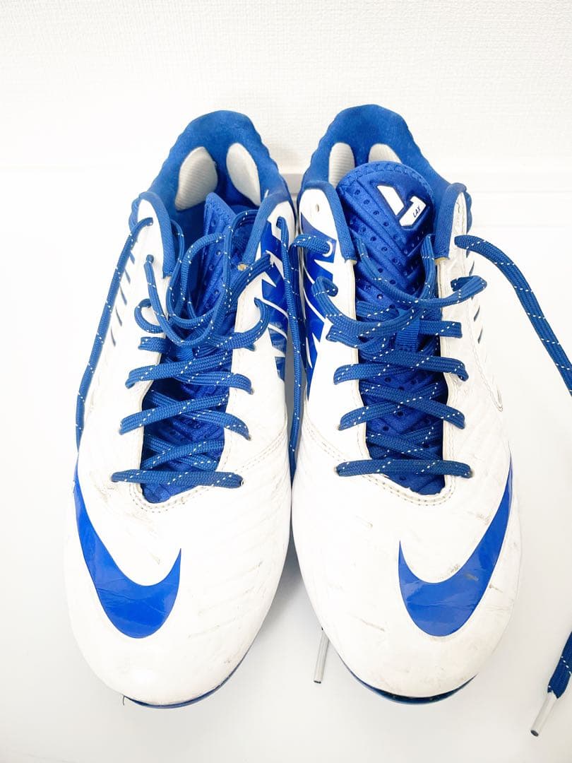 Nike アメフト スパイク 28cm ブルー