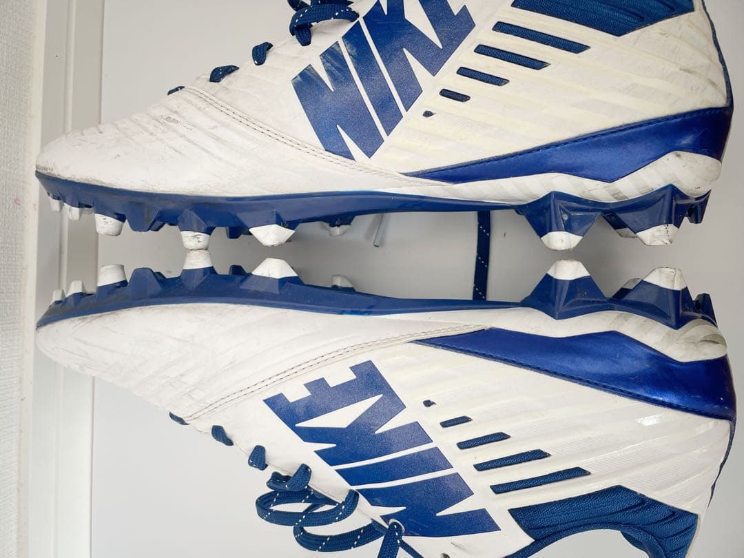 Nike アメフト スパイク 28cm ブルー