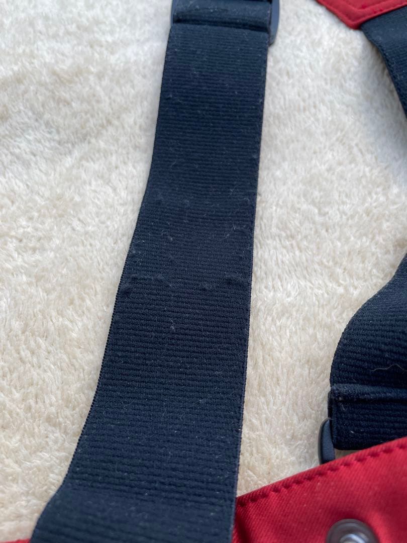 美品DESCENTEデサント スキーウェア上下 ホワイト/レッド Mサイズ