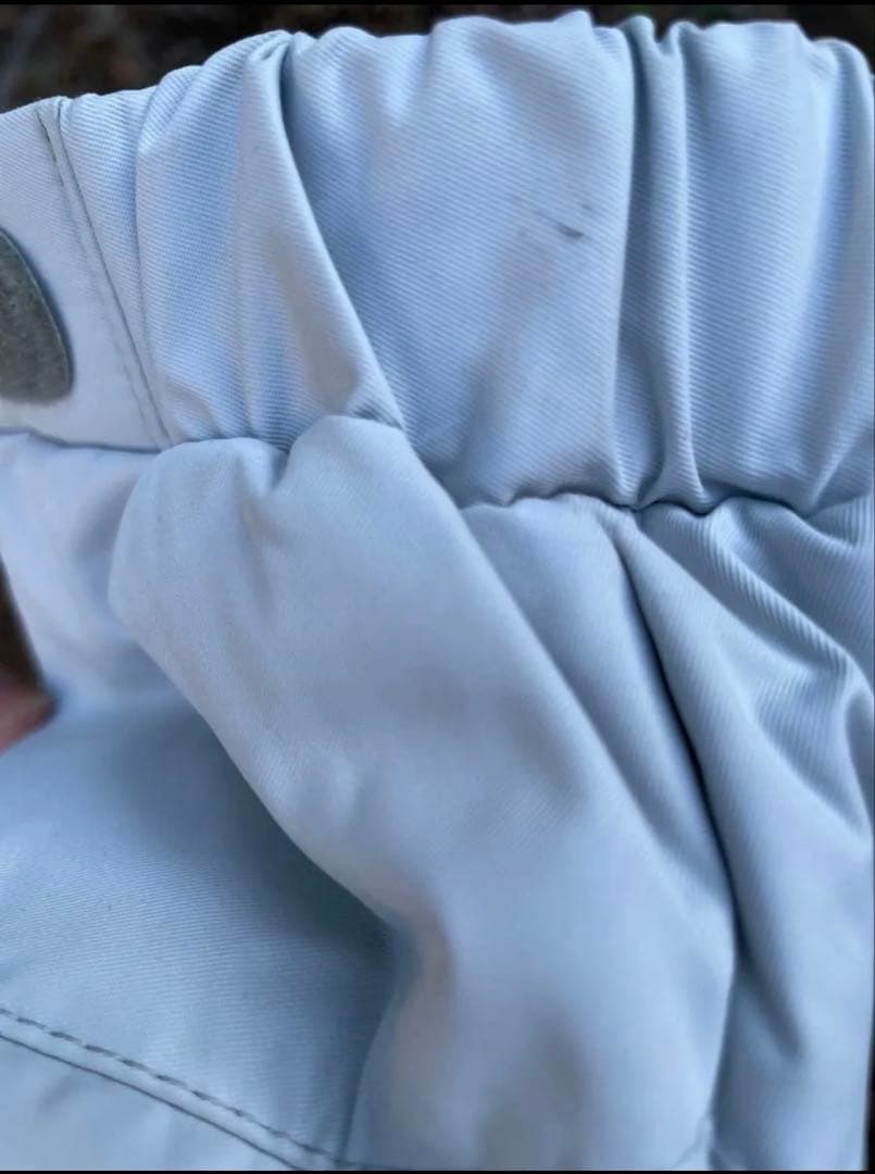 美品DESCENTEデサント スキーウェア上下 ホワイト/レッド Mサイズ