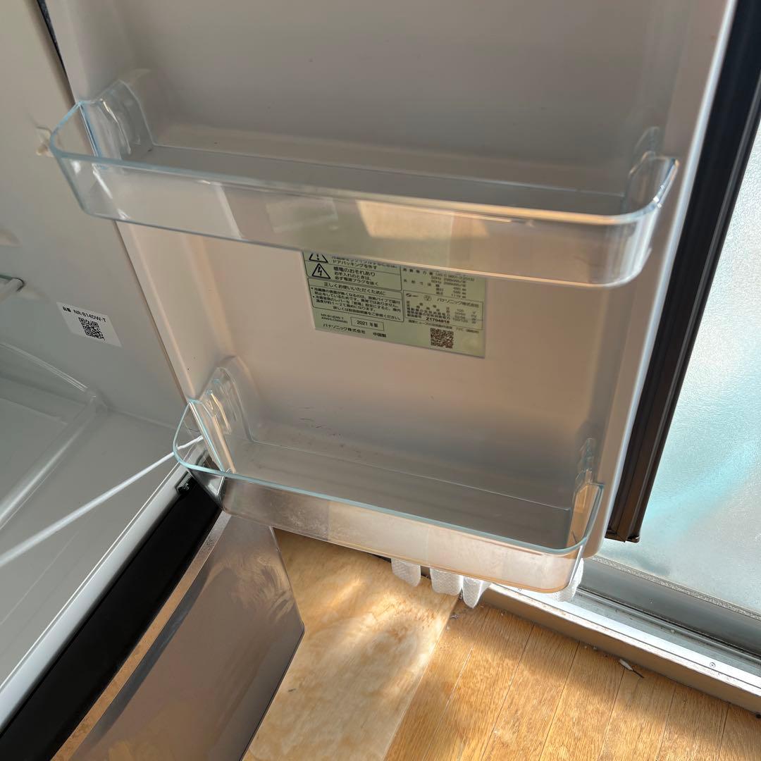 引取り限定Panasonic 冷凍冷蔵庫 NR-B14DW-T 2021年製
