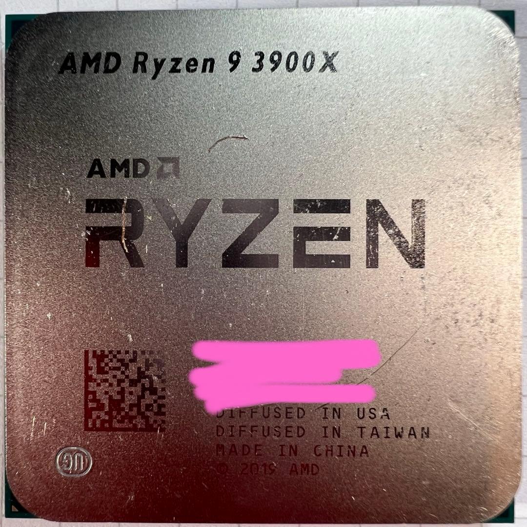 謎のRYZEN小祭笑 AMD RYZEN 9 3900Xやはりジャンク扱い