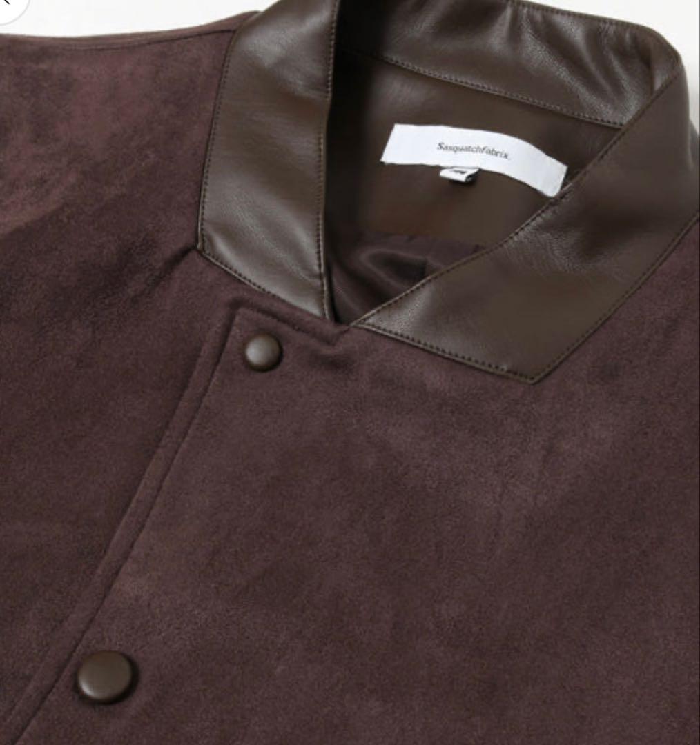 ジャケット・アウター Sasquatchfabrix. FAKE SUEDE COACH JACKET