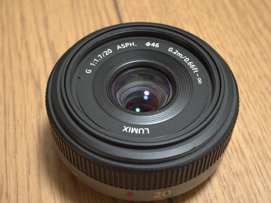 【動作確認済 価格相談可】 ルミックス LUMIX G 20mm/F1.7