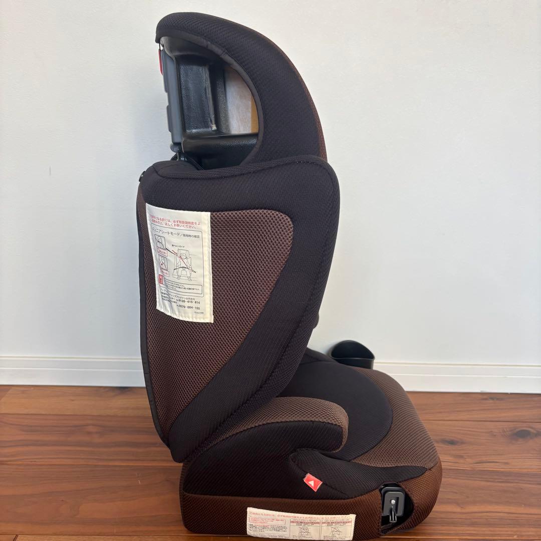 極美品 アップリカ エアライド ジュニアシート 15〜36kg カップホルダー付