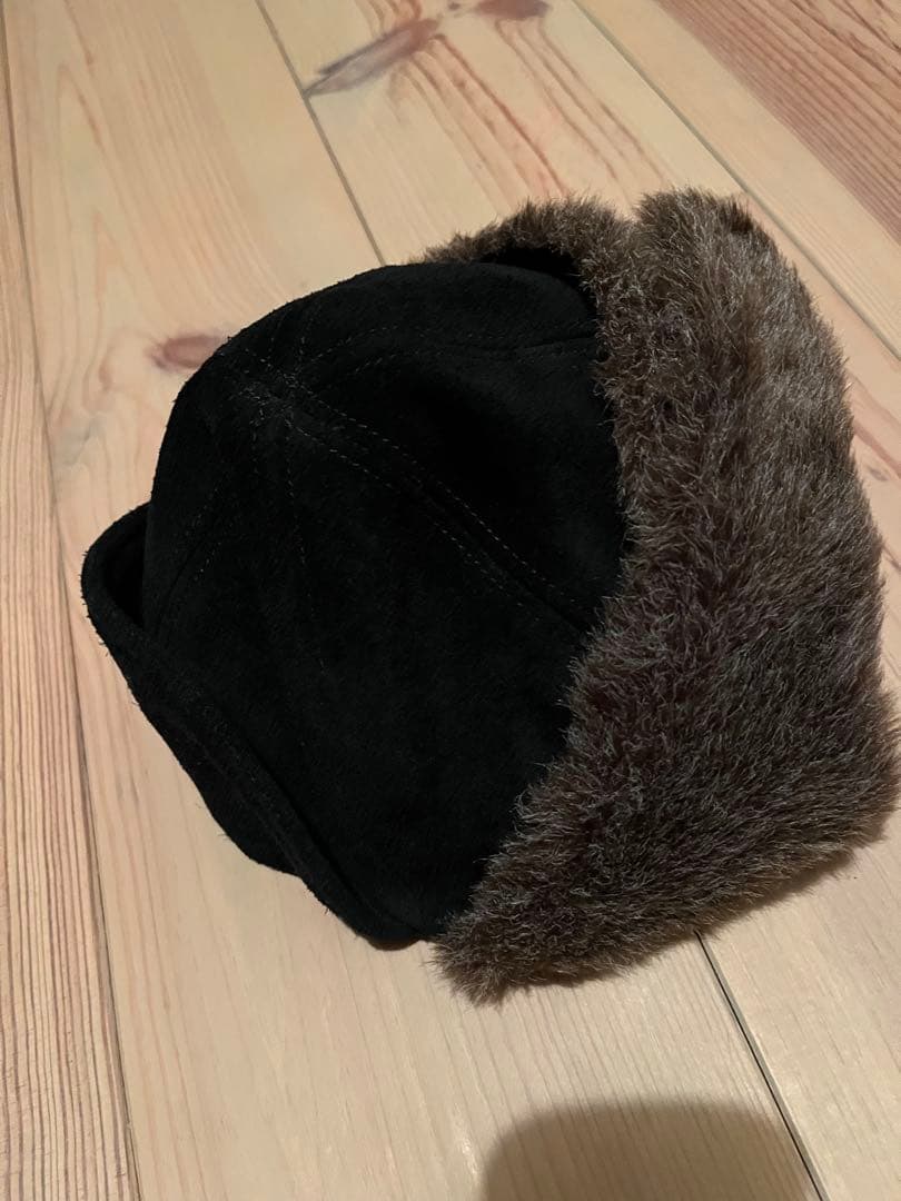 トロフィークロージング スエード　フライトキャップ