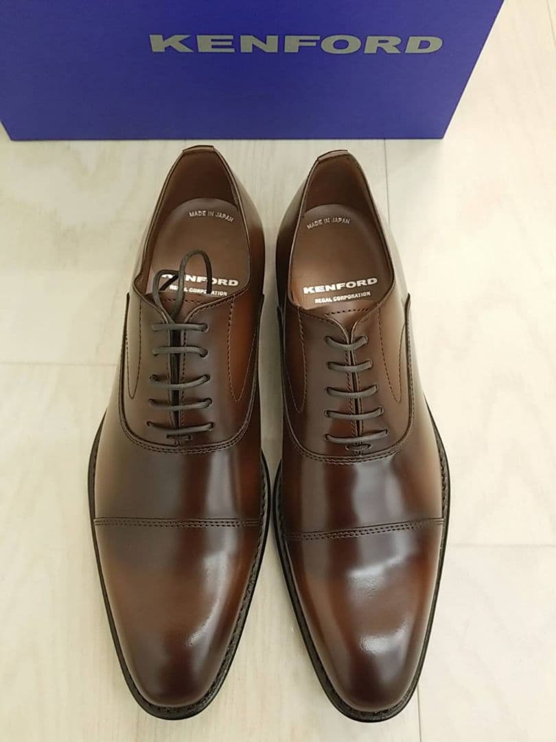 KENFORD ブラウン ドレスシューズ