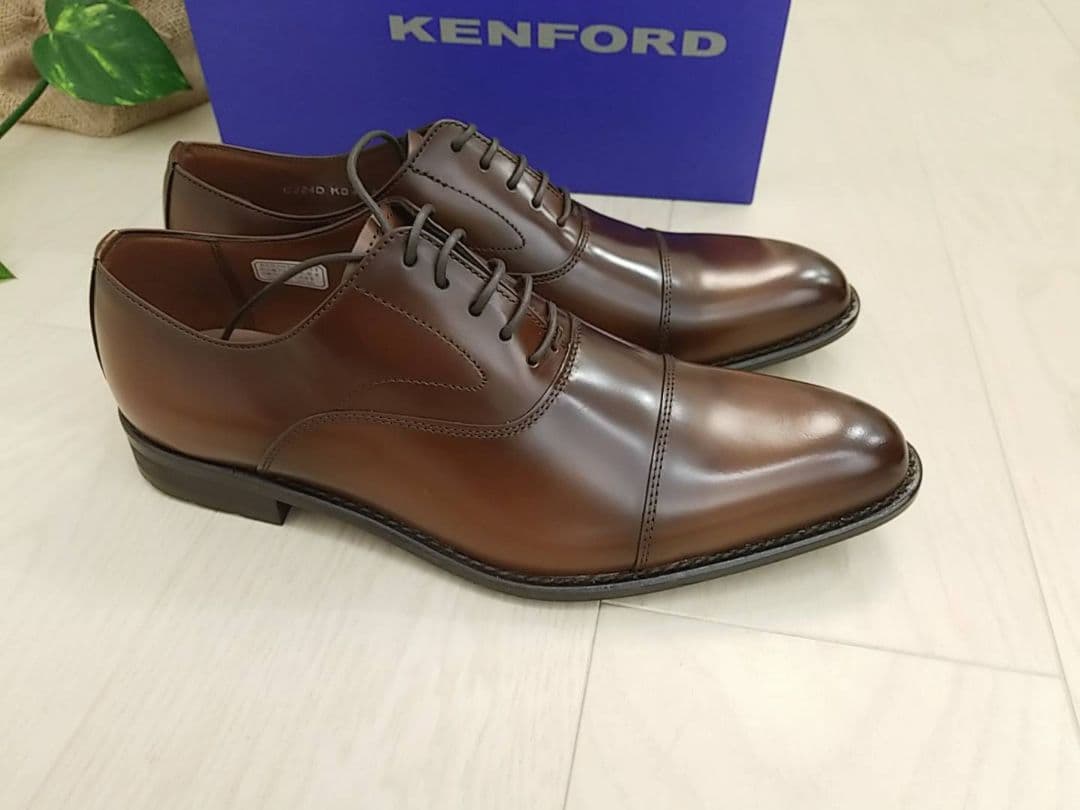 KENFORD ブラウン ドレスシューズ
