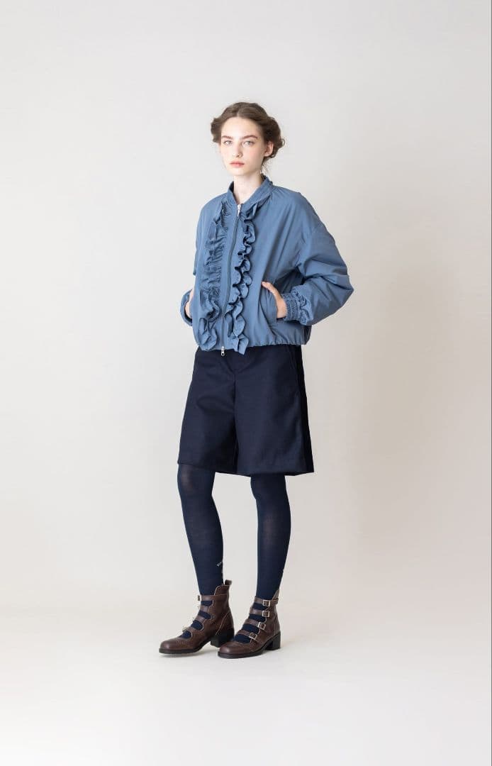 専用出品ジェーンマープル　フロントフリルパディングジャケット