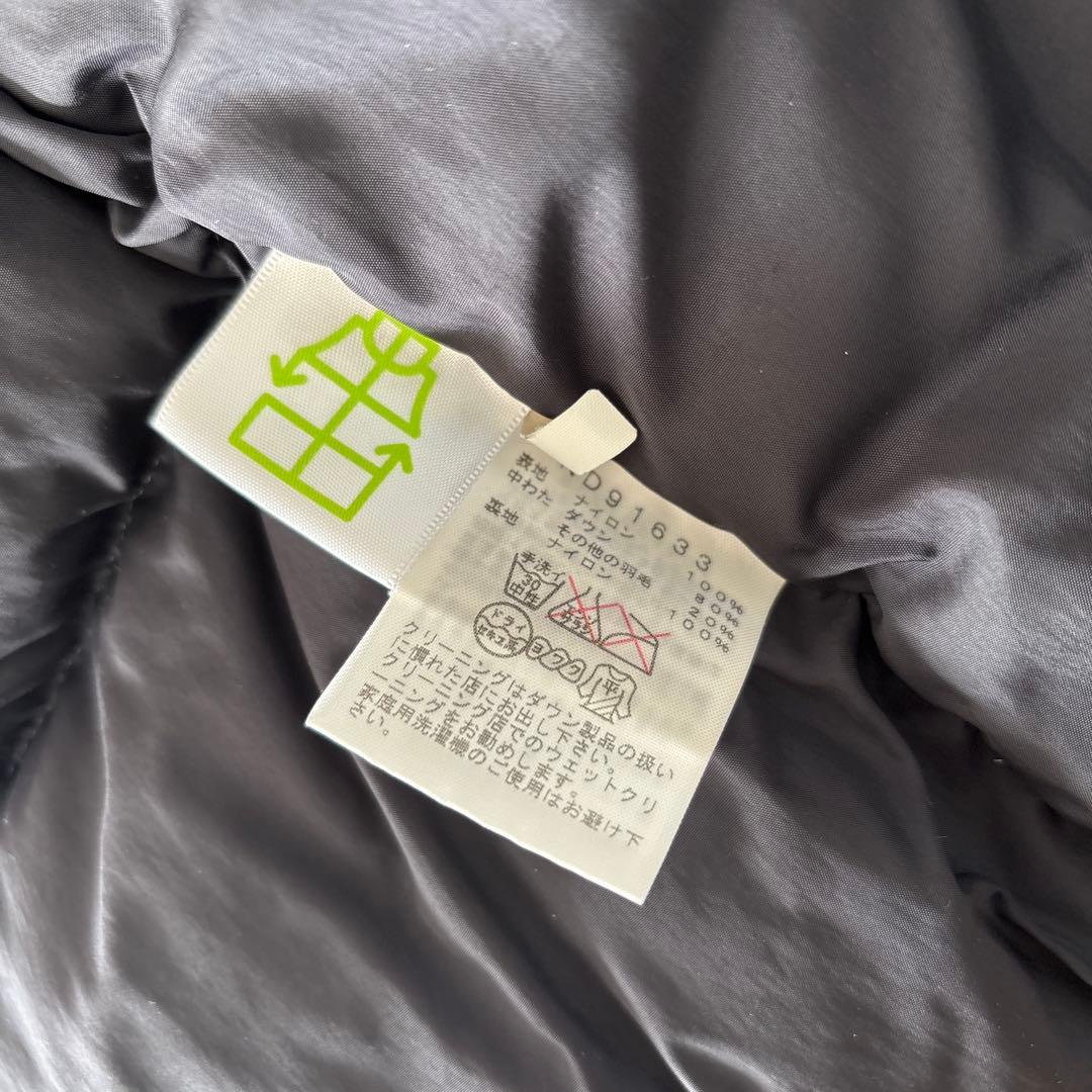 THE NORTH FACE ブラック ヌプシダウンベストM