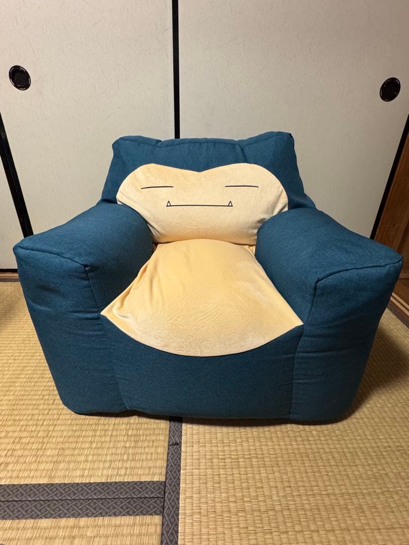 カビゴン ビーズクッションソファ