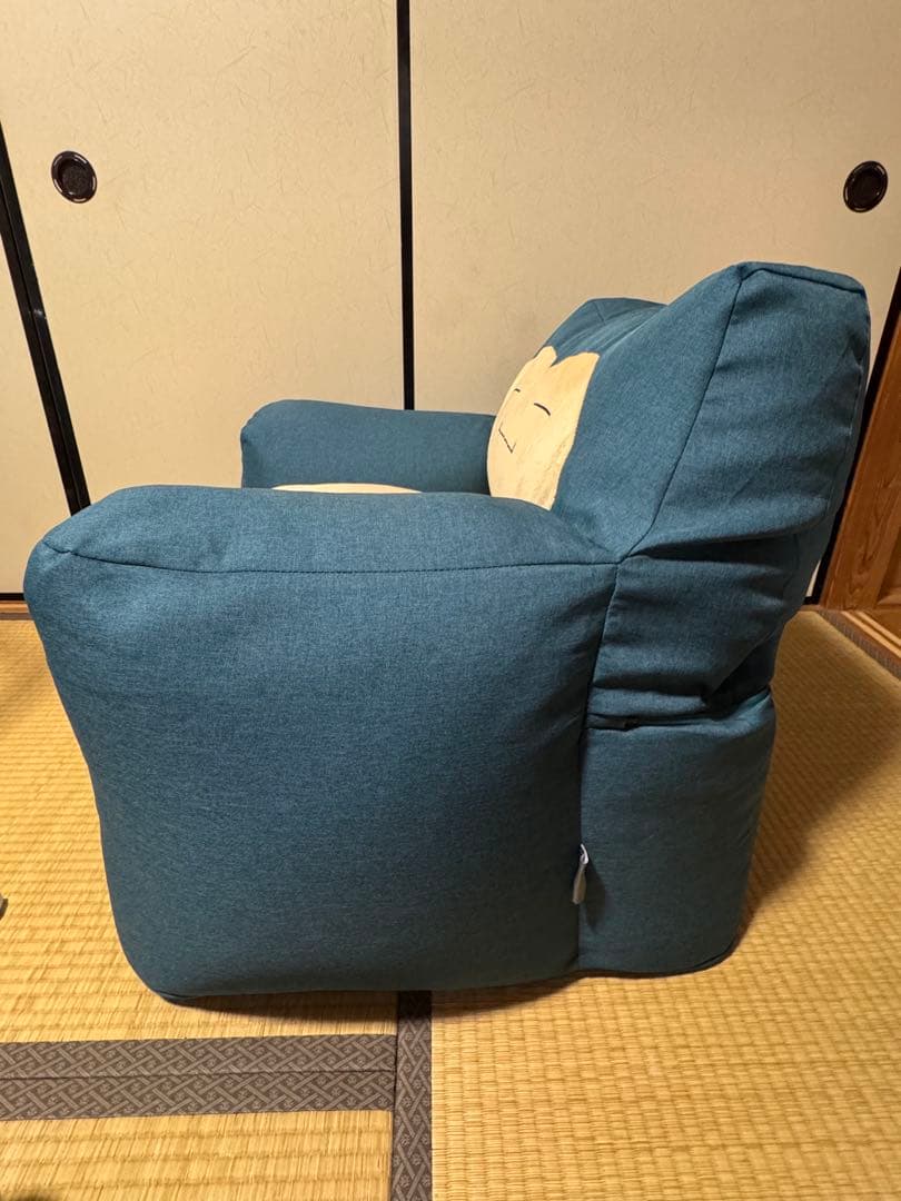 カビゴン ビーズクッションソファ