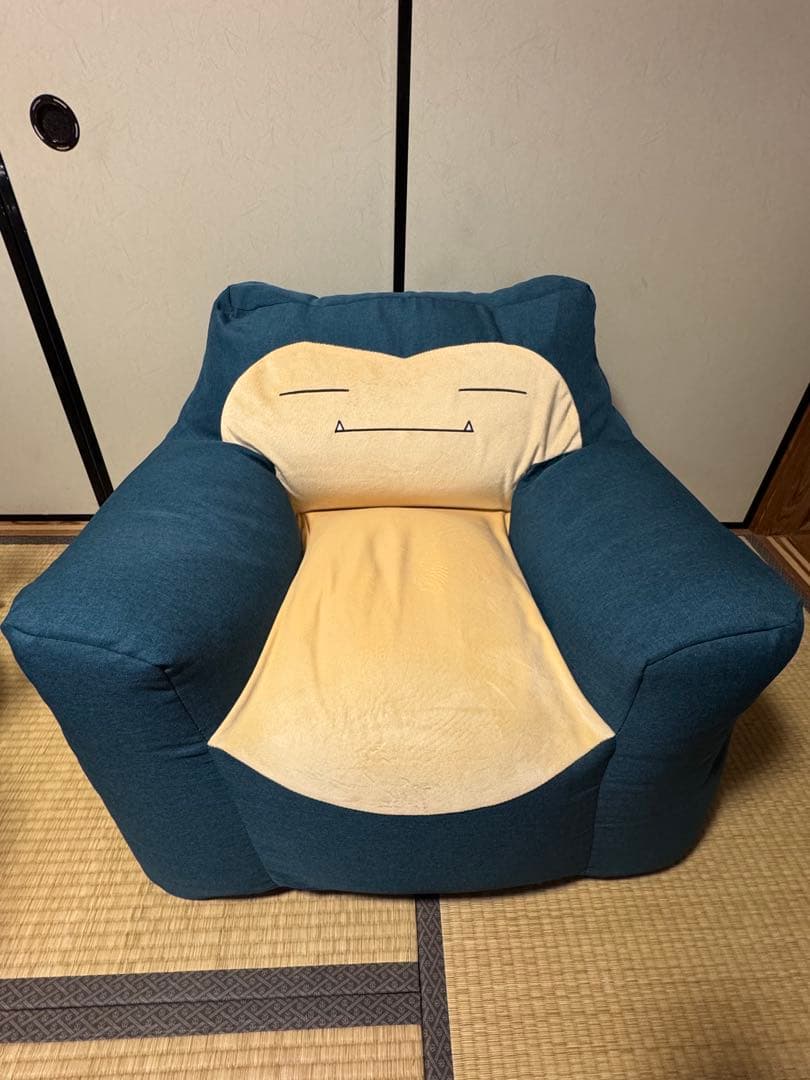 カビゴン ビーズクッションソファ