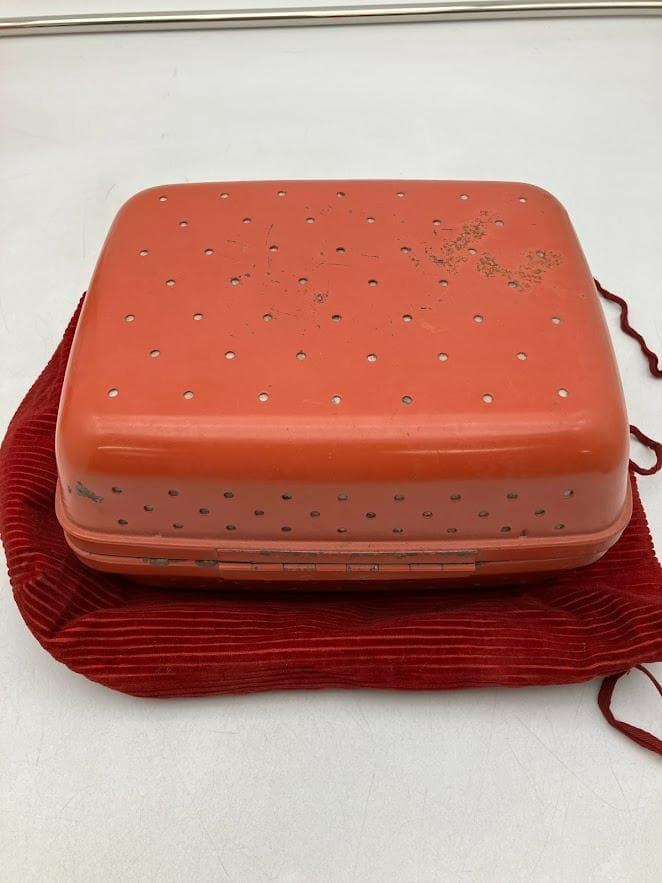 昭和レトロ　ミツウロコ　品川あんか　豆灰あんか　袋付き2点セット