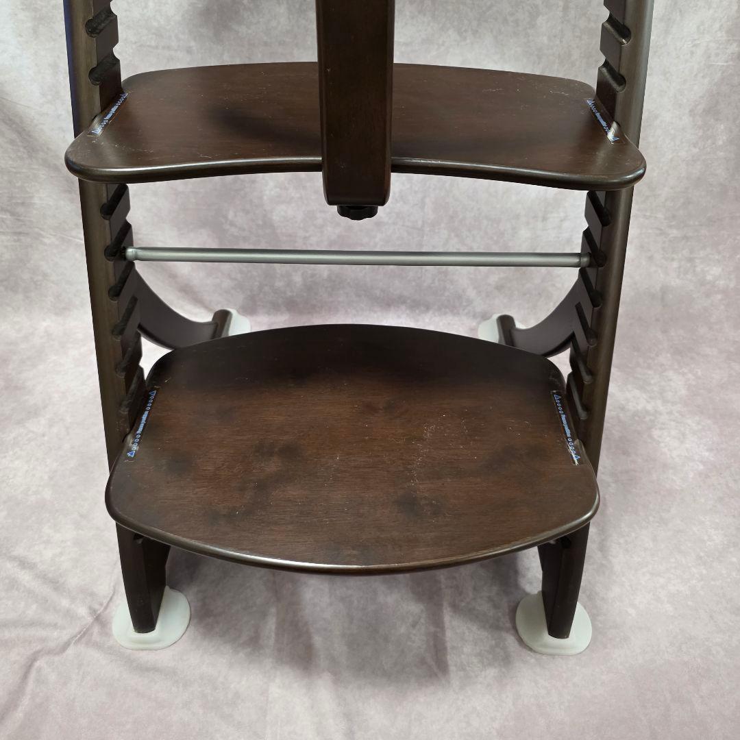 【美品】大和屋 すくすくチェアEN テーブル&ガード付き 木製 ベビーチェア