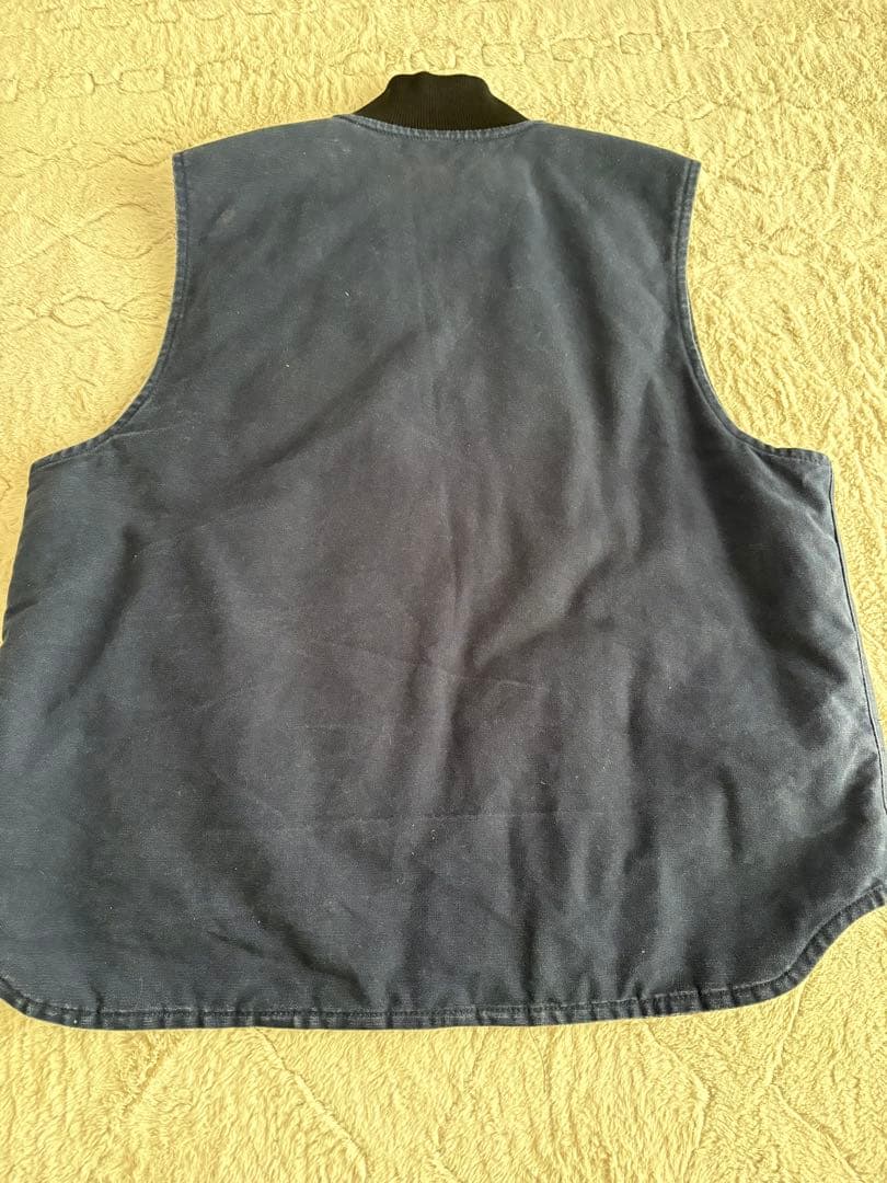 Carhartt ネイビー ベスト USA製