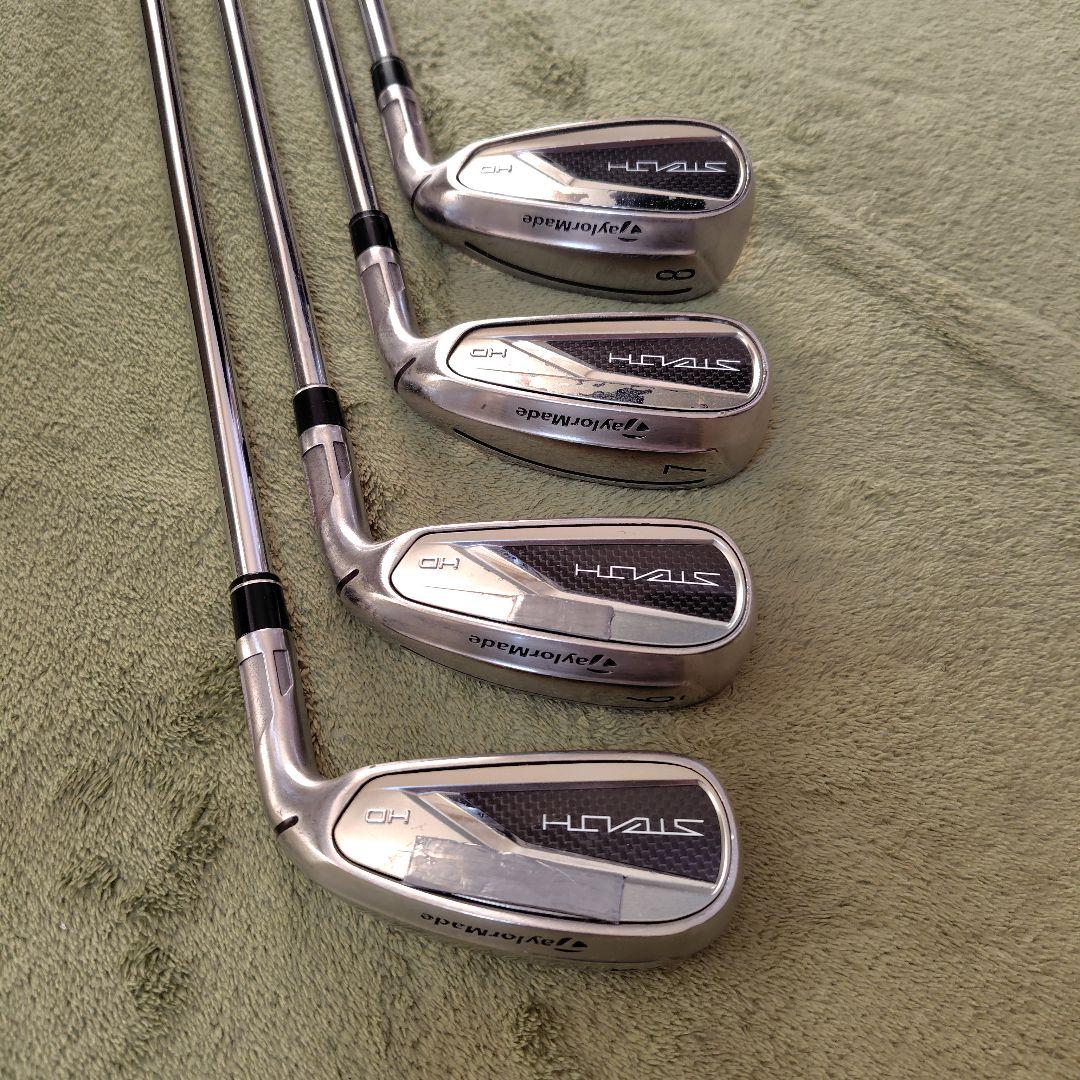 テーラーメイド ステルスHDアイアン7本セット(#5〜#A) スチールシャフトS