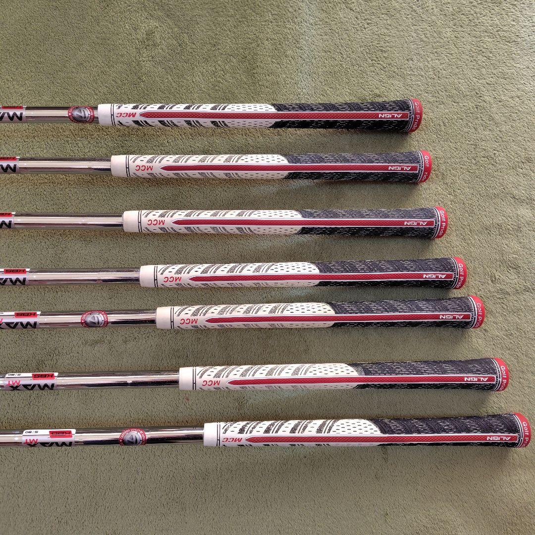 テーラーメイド ステルスHDアイアン7本セット(#5〜#A) スチールシャフトS