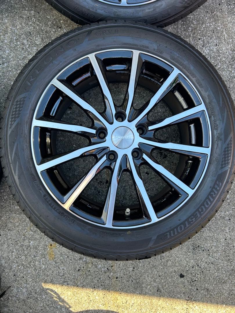 M&H様ブリヂストン REGNO GRVⅡ 205/55R17 ホイールセット