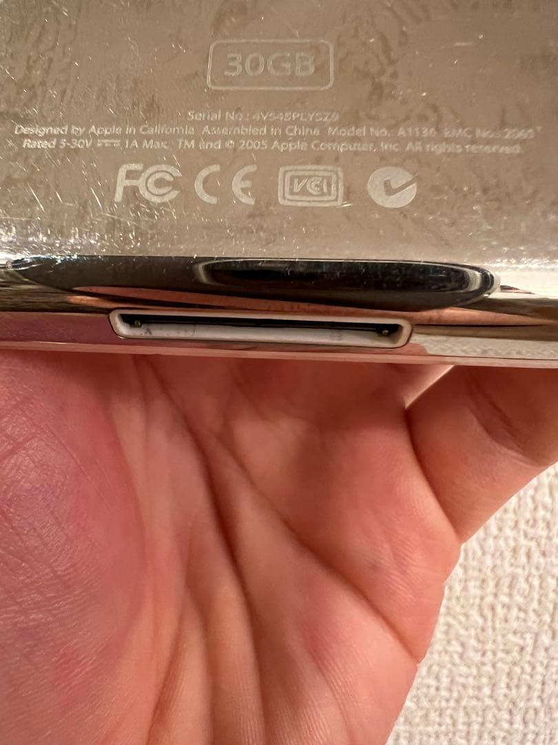アップルAPPLE ipod 30GB A1136