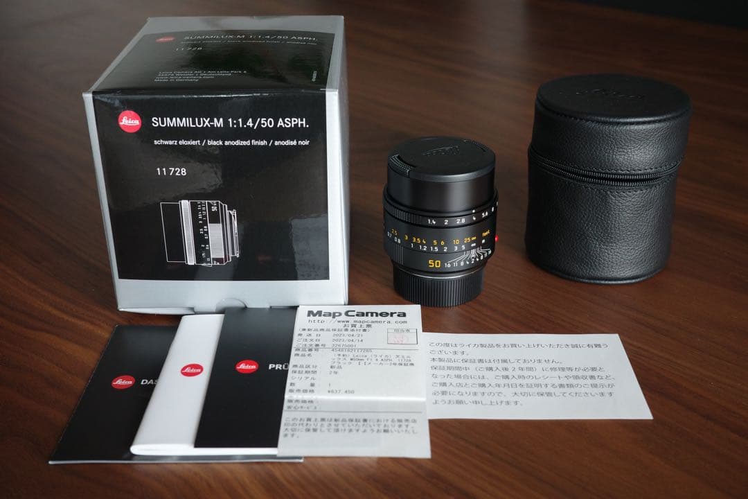 Leica ライカ ズミルックス Summilux 50mm f1.4 現行