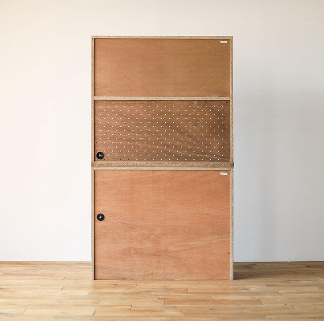 【開梱設置】Re:CENO リセノ LINA 105キッチンボード　下部