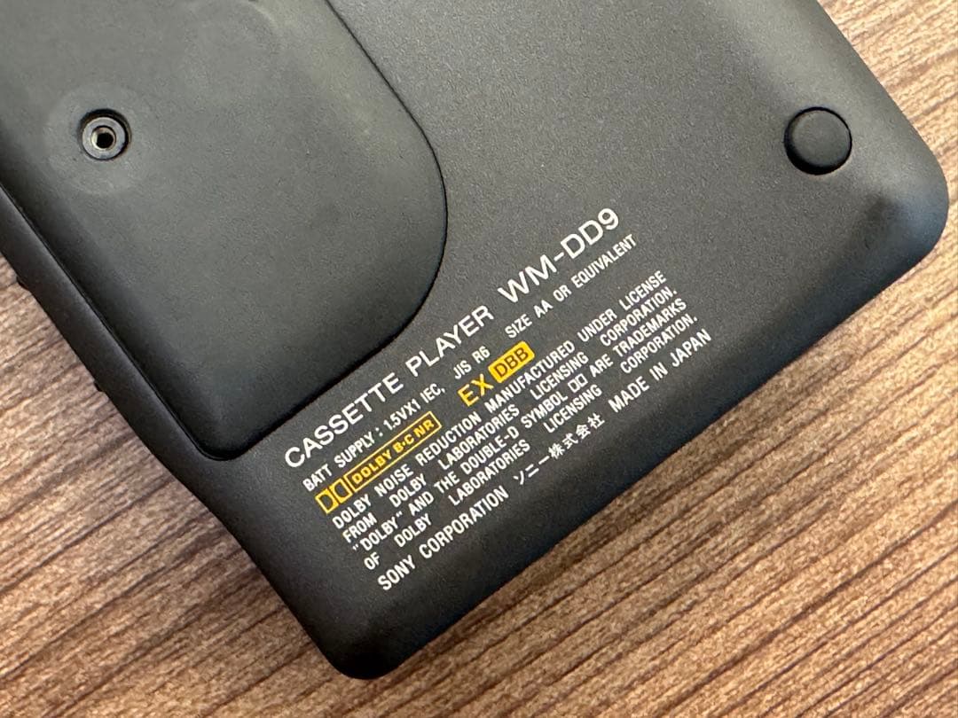 整備済 SONY WALKMAN 最高級モデル カセットプレーヤー WM-DD9