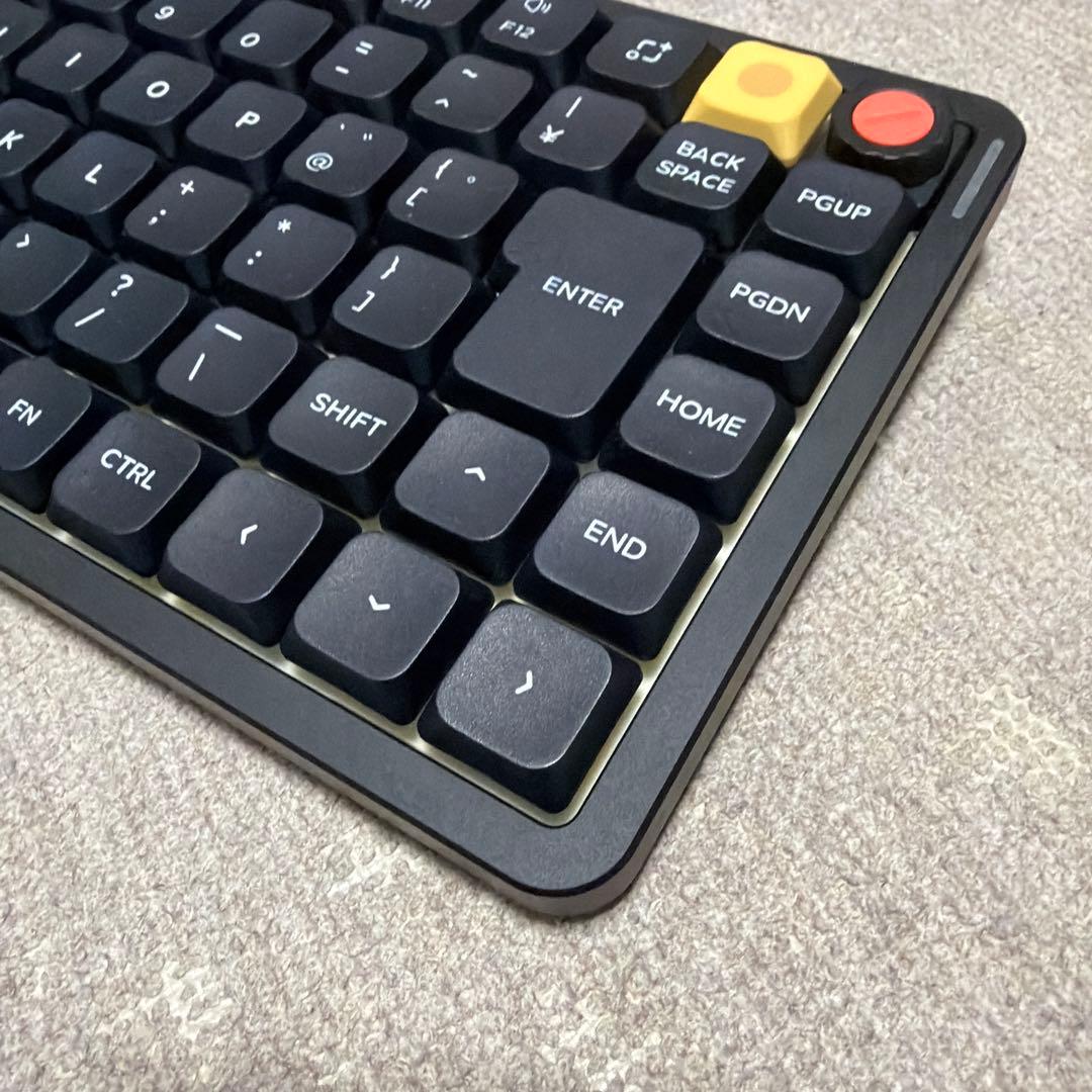 Nuphy Air75 V3 日本語配列　静音スイッチ