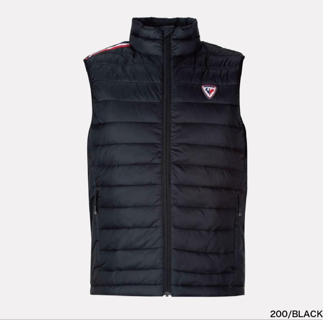 ROSSIGNOL ブラックダウンベスト