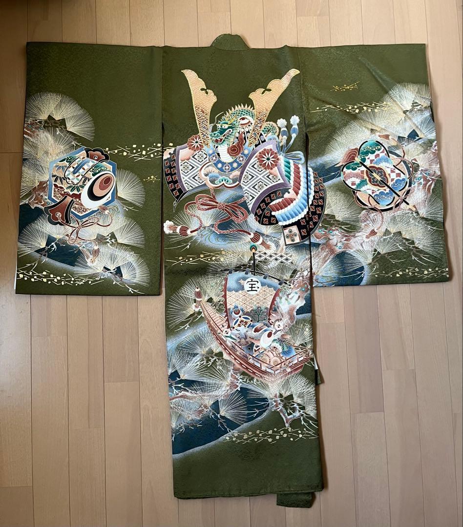 お宮参り 初着 祝着 着物 和服